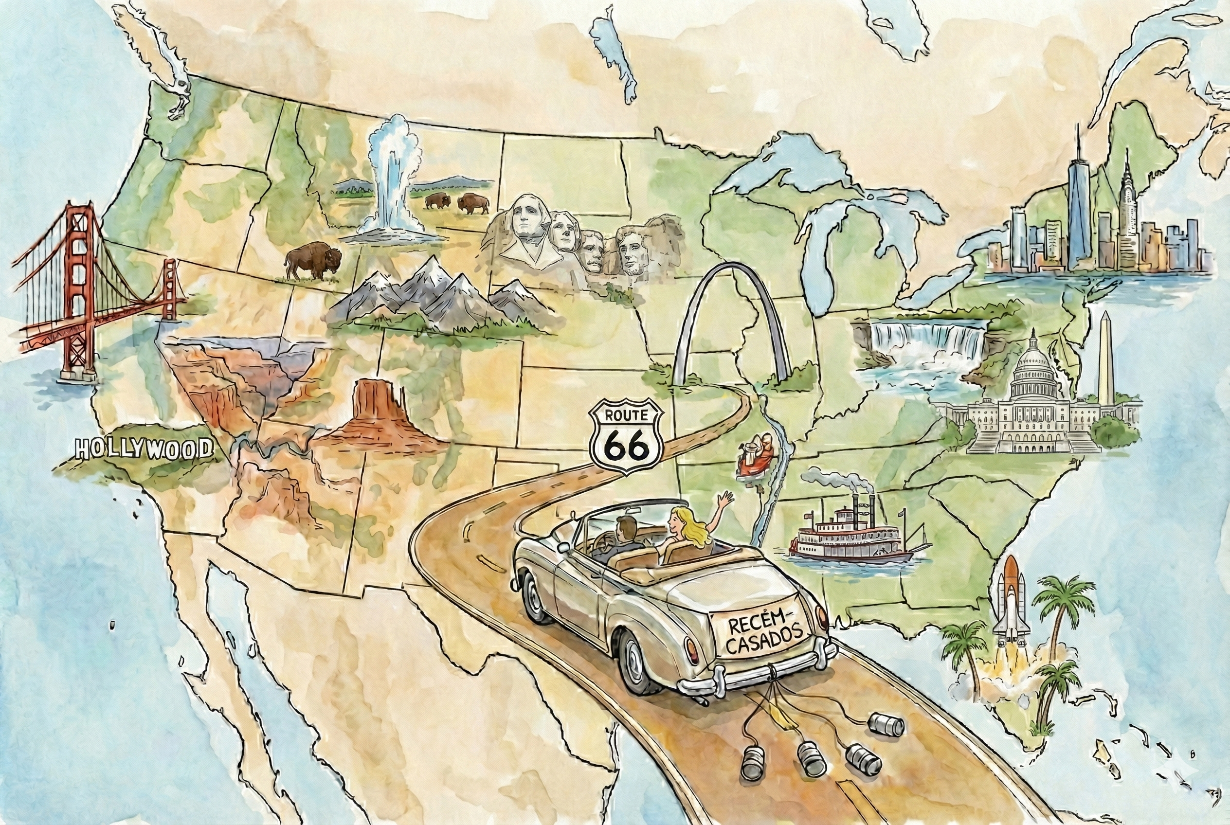 Roadtrip pelos Estados Unidos